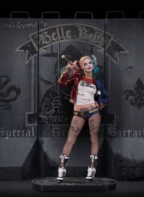 Harley Quinn, Deadshot, The Joker, Katana, Killer Croc and Boomerang Suicide Squad Statues by D