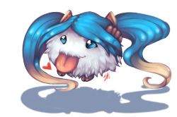 lol-fanartfordays:  Poro Sona by RavenNoodle