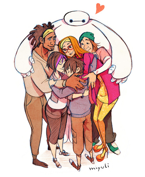 miyuli:Finally watched Big Hero 6! I enjoyed it a lot! Now all I want is hugs and kisses &lt;3More s