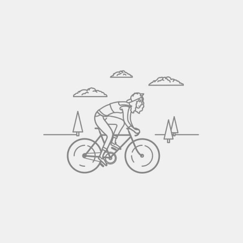 sevenimaginarifriends: #illustrator #ai #vector #drawing #outlines #girl #bicycle #cycle #travel #cl
