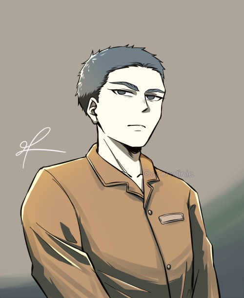 Kurono Hari in short hair.Because I think Tartarus will cut it since his quirk came from his hair. J