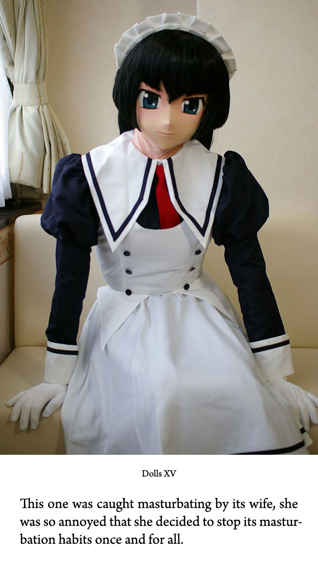 Apparently, wearing cosplay and a mask is a thing in Japan. I mean, outside of perverted