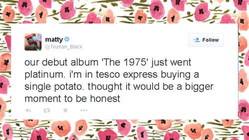 maradyhr:  matty healy + twitter