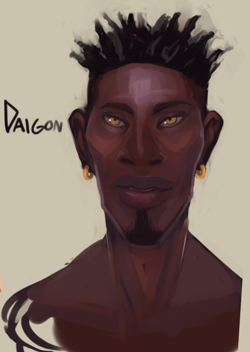 deadwooddross: Practicing skin tonesss with Daigon (Abel) and Waymire! Those are their last names bt