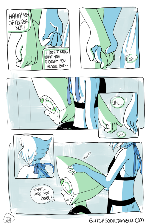 glitchsoda:  peridot conducts a critical analysis part 1 thanks to Subtle_Beast on reddit for “little pea”   Lulu! lips off my peri! > 3<