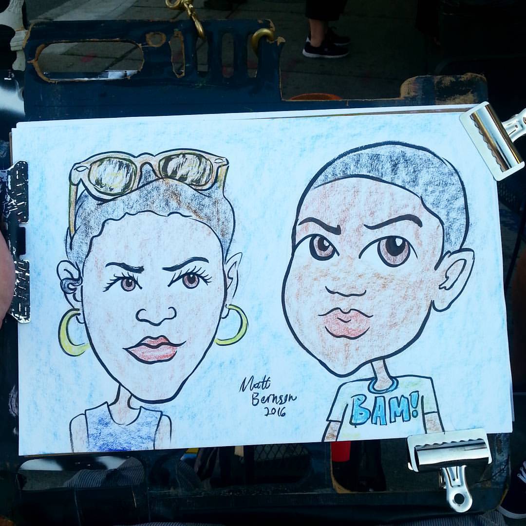 Caricature done at Dairy Delight! #caricature #caricaturist #caricatures #dairydelight