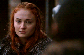 greengableslover: Sansa Stark Meme:   {1/6} Scenes ||   ↳  6x10 The Winds of Winter I’m not a Stark. You are to me. 