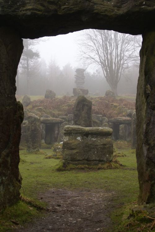 mynocturnality:Druid shrine in North Yorkshire, England