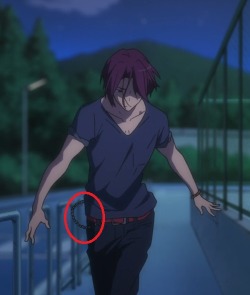 shameless-fujoshi:  Boyfriend pocket chains &lt;3 I bet Rin bought one for Haru after they reconciled ^////^ 