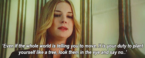 wordsofdiana:  “No, you move.”