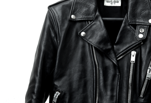 jaunehomme:  Saint Laurent Paris - L17 motorcycle jacket  source