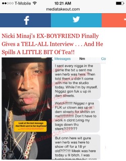 k-i-l-l-a-p-a-m:  If this is true lmfaooo Onika is so shady oh my god  The bottom line says: I was fuckin him in the livin room