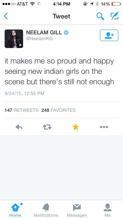 rxxxxxp:  paperandinklings:  Neelam officially became my fave  Neelam is so important to me  