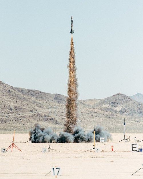 wired:  Large, Dangerous Rocket Ships is among the world’s biggest amateur rocketry events. Some 250 rocketeers from as away as the UK and Argentina gathered on a cracked lakebed in the Mojave Desert, where the Federal Aviation Administration cleared