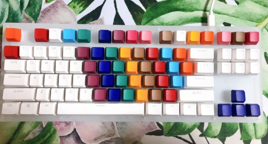 Dye Keycaps with Rit DyeMore : r/MechanicalKeyboards