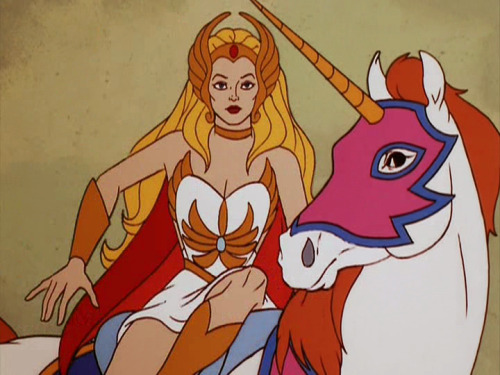 childoftherainbowbriteera: She-Ra and Swift Wind from She-Ra: Princess of Power