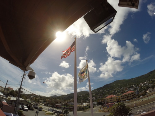Sun hot, Jah. Charlotte Amalie, St. Thomas, USVI. c. 2014