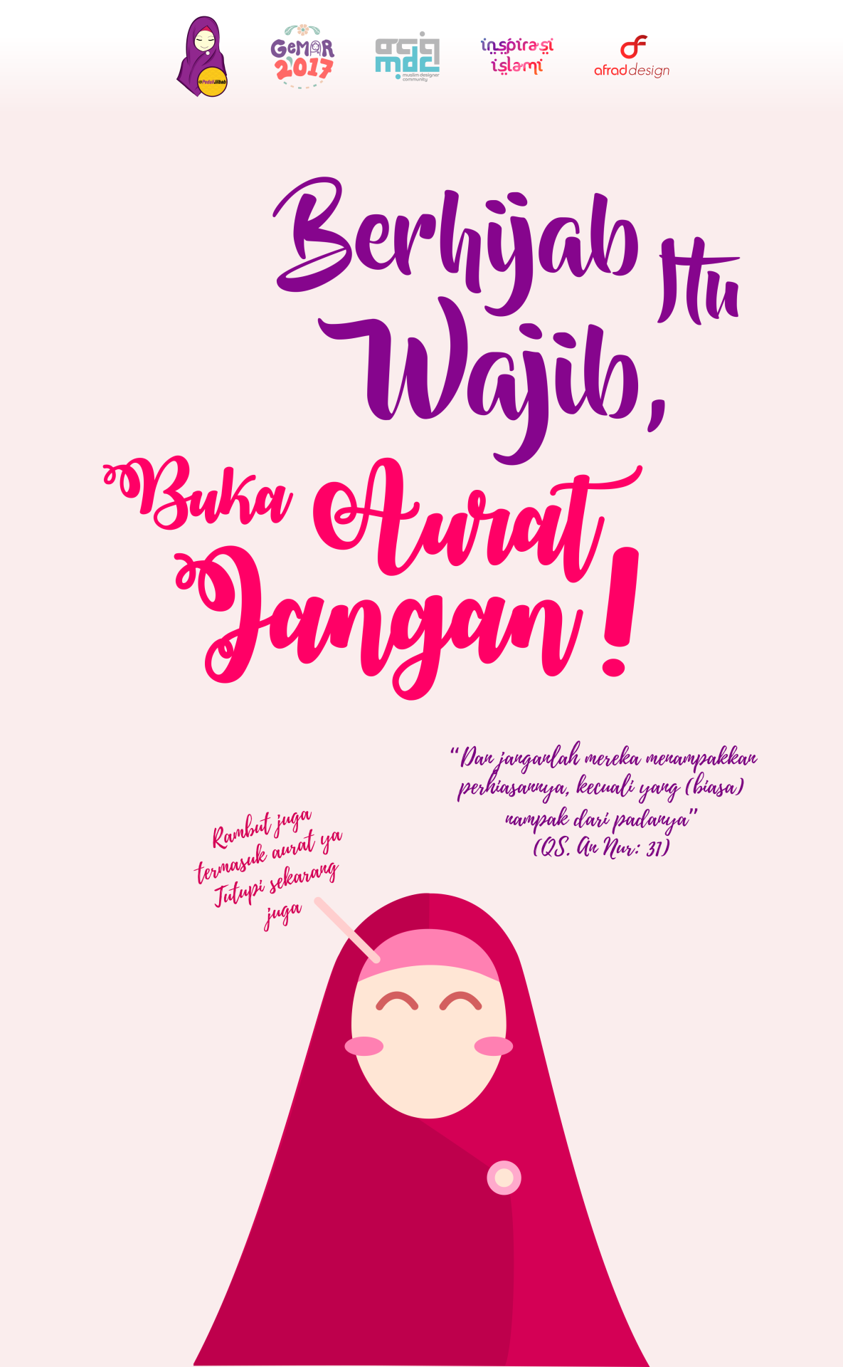 Inspirasi Islami Berhijab Adalah Kewajiban Setiap Wanita Yang