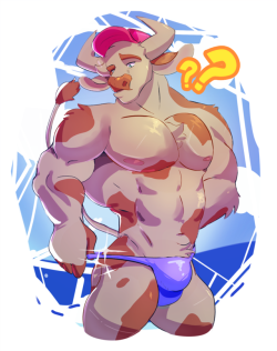 sleepymute:  “I don’t think this is gonna stay on” Cookie said before his speedo snapped