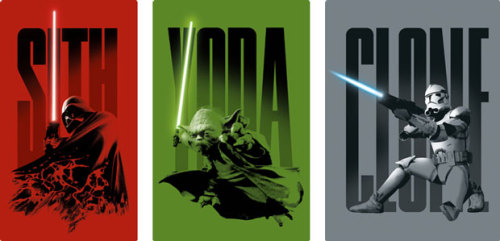 potterhead-no-paraiso:  Prequel Trilogy of Star Wars at Design Force. 