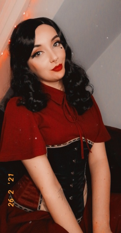 satans-knitwear:Little Red understands the Big Bad Wolf is just lonely 😔Wishlist ~ cashapp