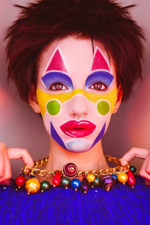 As much as I don&rsquo;t like clowns, I sure do love looking like one ☺️ Finally got a makeupfor