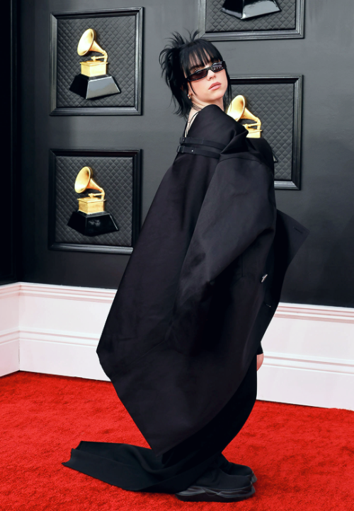 Billie Eilish64th Annual GRAMMY Awards at MGM Grand Garden Arena in Las Vegas, Nevada, April 3, 2022