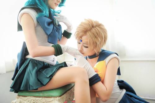 Sailor Moon - Sailor Neptune & Sailor Uranus