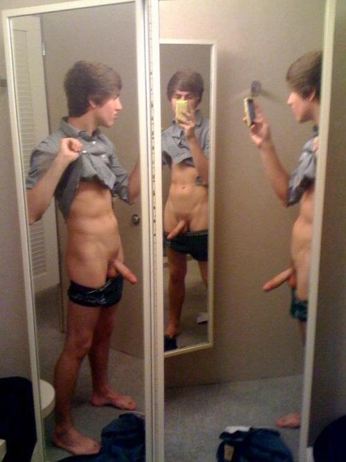 A hot former co-worker, Kayman, back in his Bieber hair days.