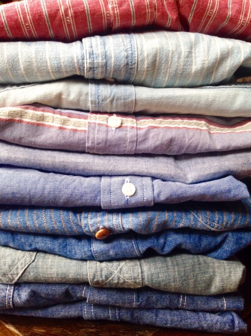 A whole lot of chambray