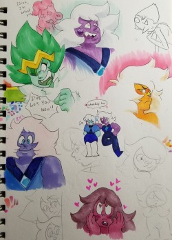 Moongrace: Molded-From-Clay:  I Was Gifted A New Sketchbook For Xmas And Here’s