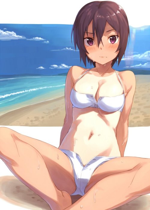 kabomint:  キンタさんのツイート: “今更だけどビキニ絵描いたやで https://t.co/veYb9BoIg7”