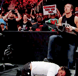 Seth was a fucking mess here.