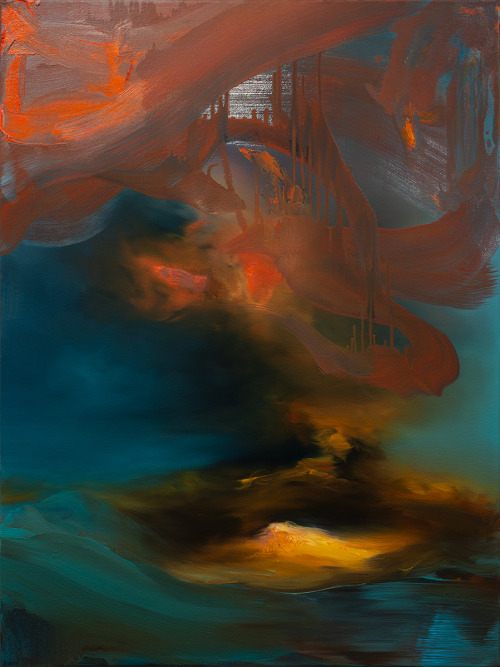 Torrent, 40″ x 30″, oil on canvas, 2020. Samantha Keely Smith.samanthakeelysmith