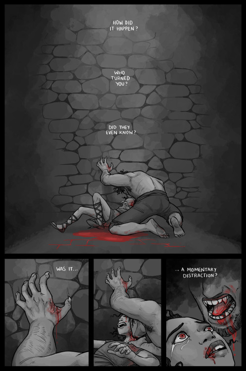 caitercates: CONTENT WARNINGS - BLOOD / VIOLENCE / DEATH My EXTREMELY LATE Halloween Comic - inspire