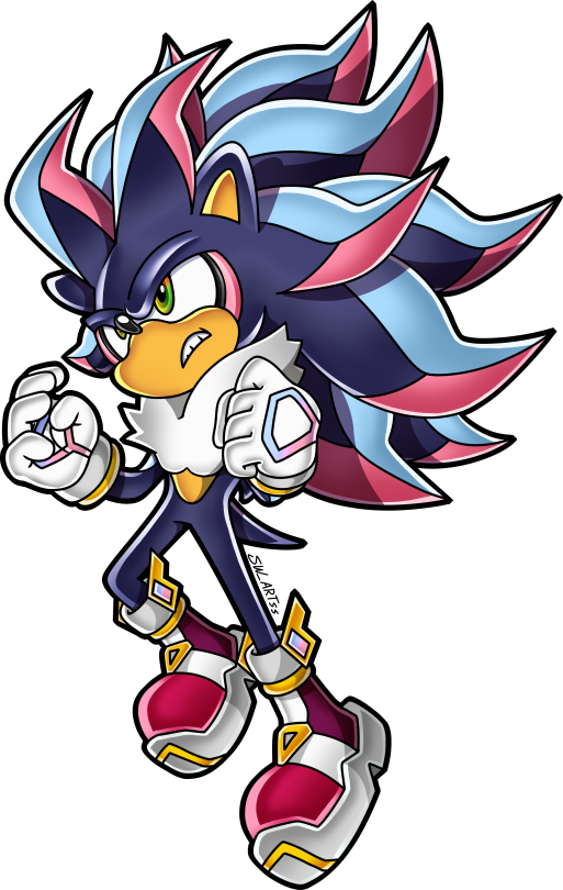 Sonic + Shadow + Silver Fusion