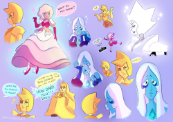 maskedgolem: Some more diamond doodles