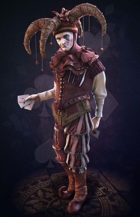 artfave:  Jester by Raphael Boyon