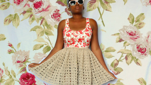 Free Crochet Pattern // Crochet Fusion Dress Pattern!Hello there! Just posted a free pattern on how 