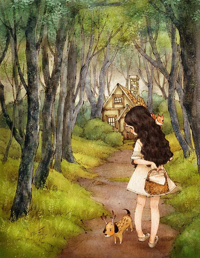 voiceofnature: “The Diary Of A Forest Girl. Aeppol is an artist who tries to capture