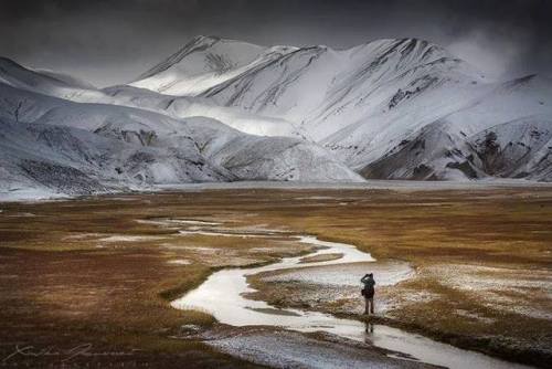 First snow in IcelandThis photo comes from a popular tourism and hiking area in Iceland known as the