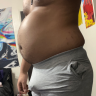 XXX animepopper:Fuck im so full. My belly hurts photo
