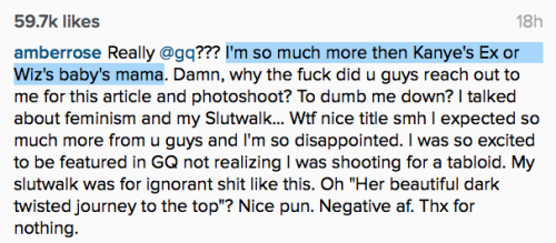 XXX micdotcom:  Amber Rose is so done with GQ photo