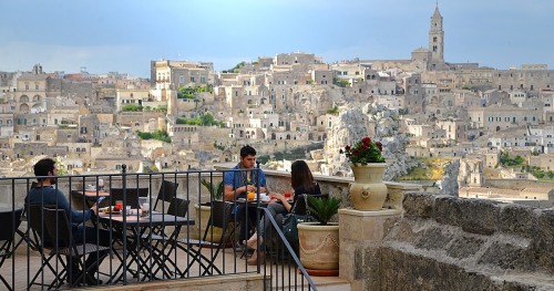 Il Belvedere nei Sassi di Matera