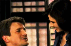 Stana and Nathan in 2009.