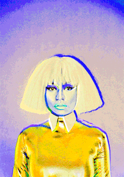 igglooaustralia:   Nicki Minaj for New York Times Magazine. Warhol Tease. I love It 
