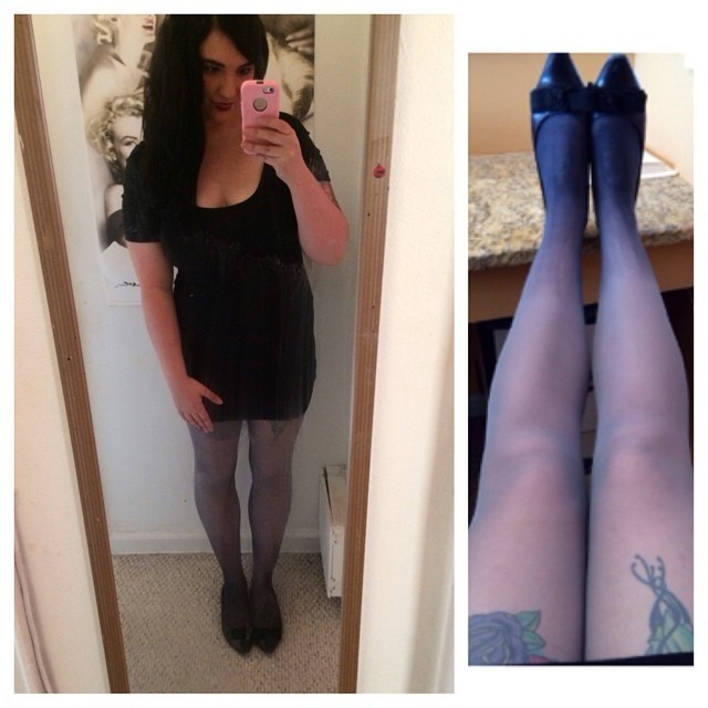 Pretty much look like an office tumblr goth ▪️👑 💻 #applelife #tumblrtights