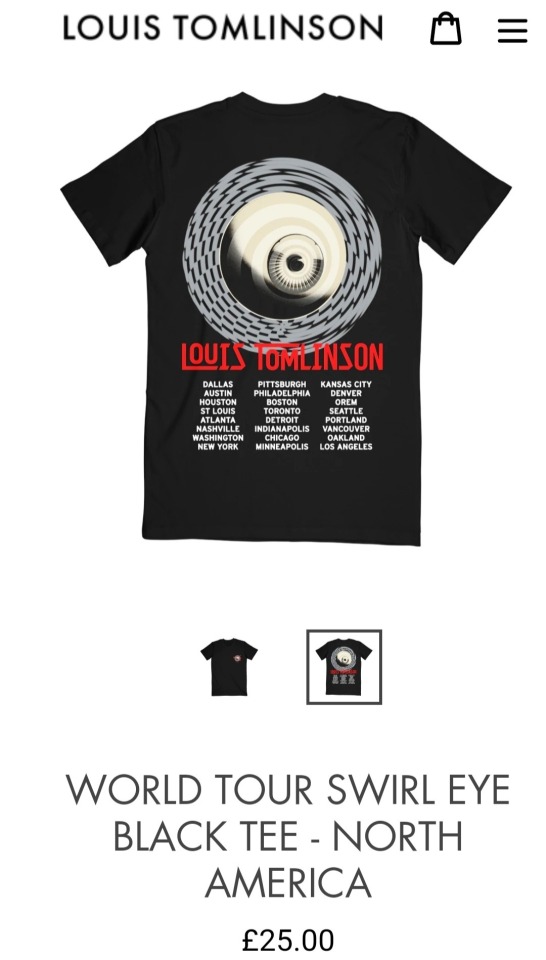 HL DAILY — Louis has added some merch to his website! (3