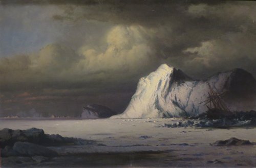 geritsel:William Bradford - Arctic paintings with nostalgic amounts of ice