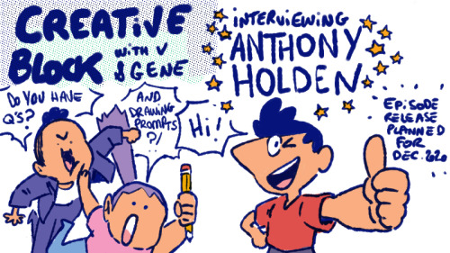 Me and Gene have a podcast !!!!!! We interview animation people about their career and influences, a